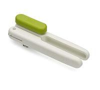 Joseph Joseph Pivot 3 en 1 Ouvre-boîte manuel, Décapsuleur Multifonction, Anneau Pull, Ouvre Bocal, Ouvre Bouteille, Blanc/Acier Inox