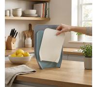 Joseph Joseph Planches à découper Nest Chop Set de 3 pièces emboitables support rangement vertical