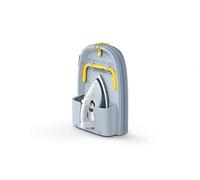 Joseph Joseph Planche à repasser Pocket Pliante 90 x 33 cm Housse en coton 100% Porte-fer Gris/Jaune