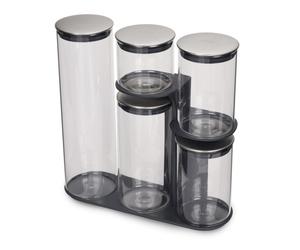 Joseph Joseph Podium kit de récipients 32.6x9.9x32 cm gris 95035