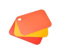 Joseph Joseph Pop Mini Lot de 3 Planches à Découper Souples Tons Chauds