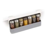 Porte-épices sous étagère - Cupboardstore - Gris - Polypropylène - 7 pots - 9,3 cm de hauteur