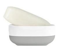 JOSEPH JOSEPH Porte-savon plastique Slim, blanc gris 70511 G