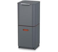 Joseph Joseph - Poubelle De Cuisine Tri Sélectif Totem Compact 40l Graphite