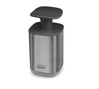 Joseph Joseph - Distributeur de savon Presto - Pompe large rechargeable - Noir/Acier inoxydable