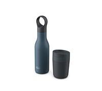 Joseph Joseph Lot de 2 tasses de voyage Reuse Repeat + bouillotte 500 ml Bleu