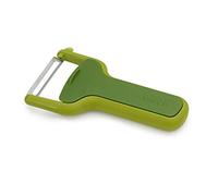 Joseph Joseph SafeStore Éplucheur droit en acier inoxydable avec protège-lame, pour enlever les yeux des pommes de terre - Vert