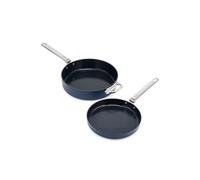 Set de 2 poeles 24 et 28cm + 1 separateur protege-ustensiles