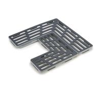 Joseph Joseph Sink Saver - Tapis de protection réglable pour évier de cuisine en 2 pièces avec pieds antidérapants, gris
