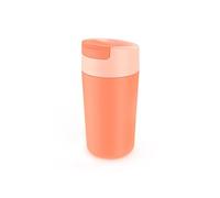 Joseph Joseph Sipp Travel Mug avec Couvercle, Étanche, Réutilisable, Tasse pour Café et Thé, 454 ml, Corail