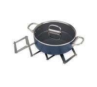 Joseph Joseph, Dessous de plat extensible Space, Inox antidérapant 340 °C, Gris anthracite