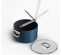 Joseph Joseph Space, Rond, Bleu, Aluminium, Céramique, Acier inoxydable, Acier inoxydable