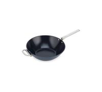 Joseph Joseph Space Wok antiadhésif de 32 cm (12.5") avec poignée pliante, compatible avec l'induction