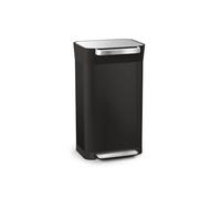 Joseph Joseph Poubelle compacteur à pédale Titan 30 L Carbon black