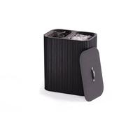 Joseph Joseph – Panier à linge Tota Luxe – 90 litres – Bambou et tissu – Noir