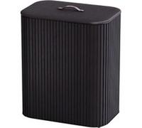 Joseph Joseph – Panier à linge Tota Luxe – 90 litres – Bambou et tissu – Noir