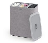 Joseph Joseph – Panier à linge Tota- Trio 90 litres avec couvercle, 3 sacs amovibles, gris