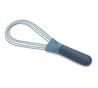Joseph Joseph Fouet Twist Whisk – 2 en 1 (fouet plat & ballon) – Silicone bleu