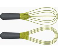 Joseph Joseph Twist™ fouet en silicone 2 en 1 - Gris/Vert