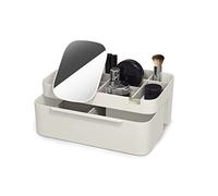 Organisateur de Maquillage Joseph Joseph Viva Avec Miroir Amovible Beige
