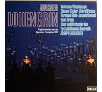 Joseph Keilberth & Chor und Orchester des Festspielhauses Bayreuth / Wolfgang Windgassen / Eleonor Steber / Astrid Varnay / Hermann Uhde / Joseph Greindl / Hans Braun / Theo Adam u.a. - Lohengrin - Originalaufnahme Von Den Bayreuther Festspielen [5x Vinyl LP]