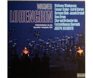Joseph Keilberth & Chor und Orchester des Festspielhauses Bayreuth / Wolfgang Windgassen / Eleonor Steber / Astrid Varnay / Hermann Uhde / Joseph Greindl / Hans Braun / Theo Adam u.a. - Lohengrin - Originalaufnahme Von Den Bayreuther Festspielen [5x Vinyl LP]