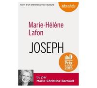 Joseph Livre audio 1 CD MP3 - Suivi d'un entretien et d'un extrait lu par l'auteure - Marie-Hélène Lafon - Audiolib - Texte lu (CD) - Textes lus CD