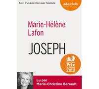 Joseph Livre audio 1 CD MP3 - Suivi d'un entretien et d'un extrait lu par l'auteure - Marie-Hélène Lafon - Audiolib - Texte lu (CD) - Textes lus CD