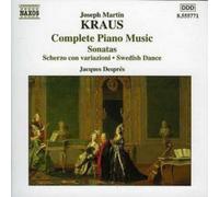Joseph Martin Kraus Complete Piano Music (CD) Album