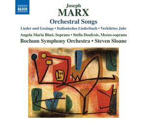 Joseph Marx Joseph Marx: Orchestral Songs/Lieder Und Gesänge/Italienisches. (CD)