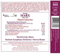 Joseph Marx: Romantic Piano Concerto/Castelli Romani [Audio CD] NEUF