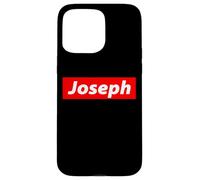 Joseph Name Costume Streetwear Tendance des années 90 pour Joe Coque pour iPhone 15 Pro Max