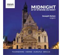 Joseph Nolan Joseph Nolan: Midnight at St. Etienne Du Mont (CD) Album