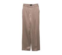Joseph - Pantalon en Soie Taupe avec Taille Élastique - Femme - Pantalons - Brun - Taille: 44 FR