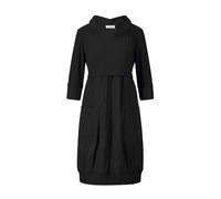 Joseph Ribkoff, Femme, Robes, Noir, Taille: 40 FR Élégante Robe Midi avec Col Montant