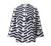 Joseph Ribkoff, Femme, Vestes, Bleu, Taille: 40 FR Jacquard Jacket