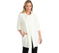 Joseph Ribkoff - Manteau Cocoon Classique - Femme - Vestes - Blanc - Taille: 48 FR
