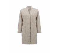 JOSEPH RIBKOFF Manteau en fausse fourrure beige | XXL
