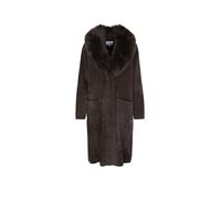 JOSEPH RIBKOFF Manteau en fausse fourrure marron | S