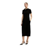 Joseph Ribkoff - Robe Cocoon en maille soyeuse avec col cheminée à mémoire de forme - Femme - Robes - Noir - Taille: 44 FR