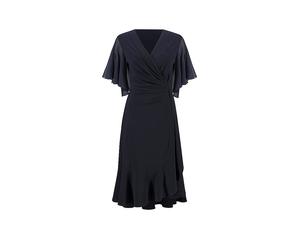 JOSEPH RIBKOFF Robe de soirée bleu marine | 50