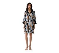 Joseph Ribkoff - Robe trapèze géométrique en satin - Femme - Robes - Multicolore - Taille: 40 FR