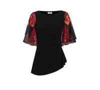 JOSEPH RIBKOFF T-shirt blouse noir | 42