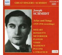 Joseph Schmidt Arias and Songs: 1929 - 1936 Recordings (CD) Album