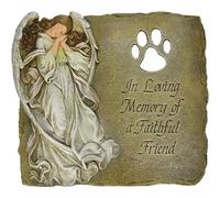 Joseph Studio 63970 Pierre/plaque comm morative pour animaux de compagnie avec verset la m moire d'un ami fid le 9 pouces