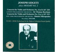 Joseph Szigeti - Joseph Szigeti Plays Mozart 2 [Import]