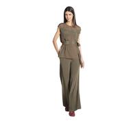 Joseph - Top en Soie avec Poches et Bande - Femme - Blouses et Chemises - Vert - Taille: 34 FR