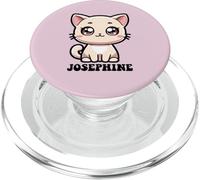 Josephine Chat Mignon pour Fille Nom Josephine PopSockets PopGrip pour MagSafe