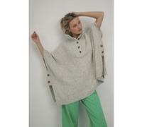 Josephine & Co Samira Poncho Light Grey Taille: XS | Ponchos Outlet | Femme | Gris