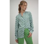 Josephine & Co Sigrid Blouse Parrot Green Print Taille: 36 | Manches longues Outlet | Femme | Vert